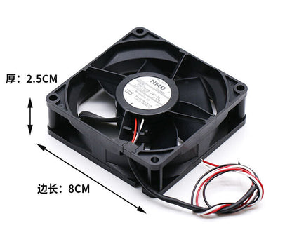 new 1PC three-wire inverter cooling fan MAT7 08025SS-24P-AL 8025 24V 0.17A 8CM - KOEED