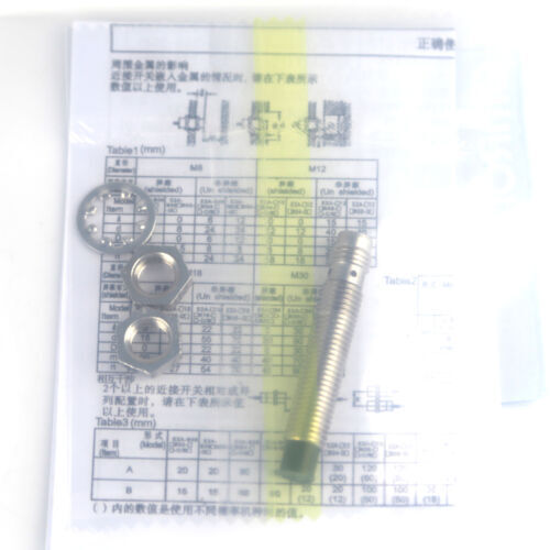 ONE Proximity Switch Sensor Omron E2A-S08KN04-M5-B1 - OMRON