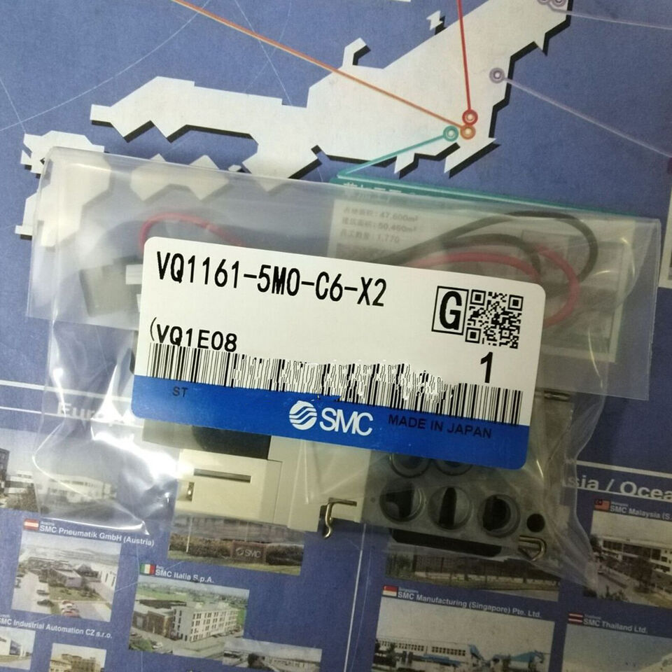 new 1PC SMC VQ1161-5MO-C6-X2 Solenoid Valve VQ11615MOC6X2 - SMC