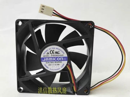 new 1 PCS JF0825B2HSAR DC24V 0.15A 8025 8cm 3wire fan - PLCNET
