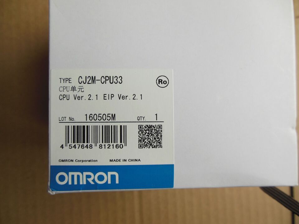 Omron CJ2M-CPU33 1PC Industrial PLC Controller - OMRON