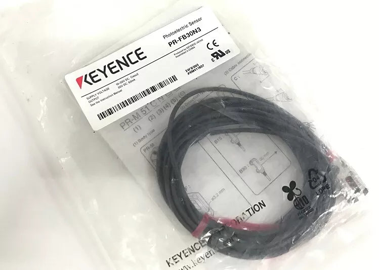 new 1PC Keyence PR-FB30N3 Photoelectric Sensor PRFB30N3 - KEYENCE