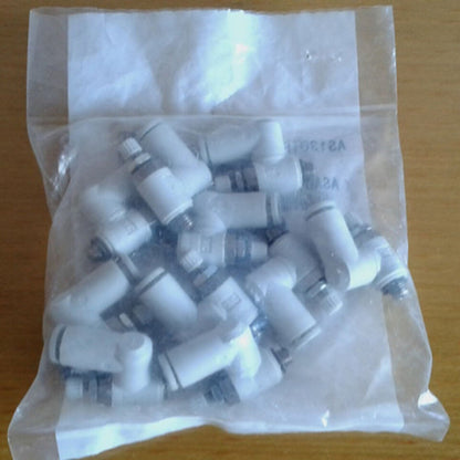 new 10PCS SMC AS1301F-M5-04 Throttle Valve AS1301FM504 - SMC