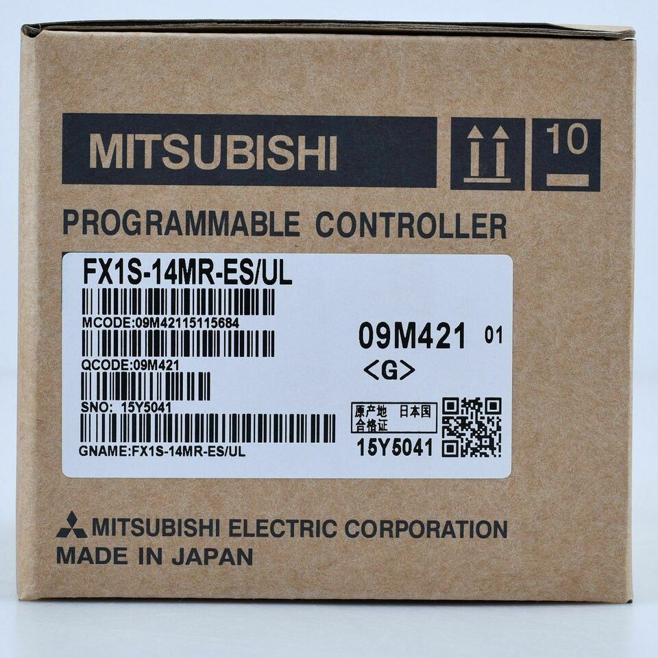 new Mitsubishi FX1S-14MR-ES/UL Melsec PLC One FX1S14MRES/UL - MITSUBISHI