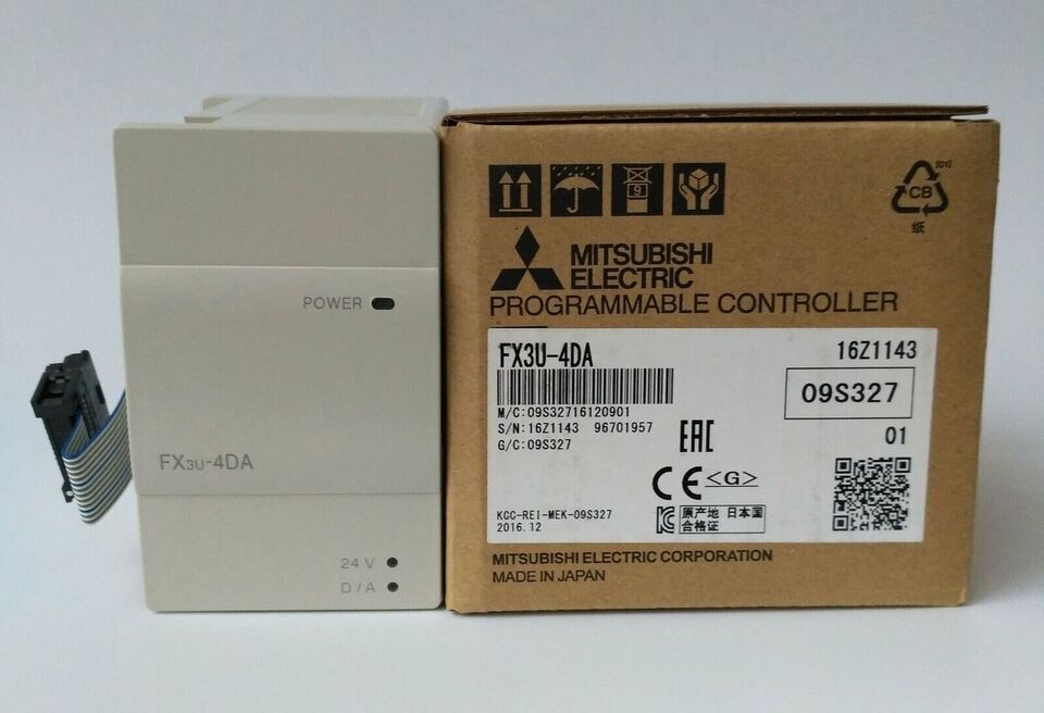 Mitsubishi FX3U-4DA: PLC Module, One Ping FX3U4DA - MITSUBISHI