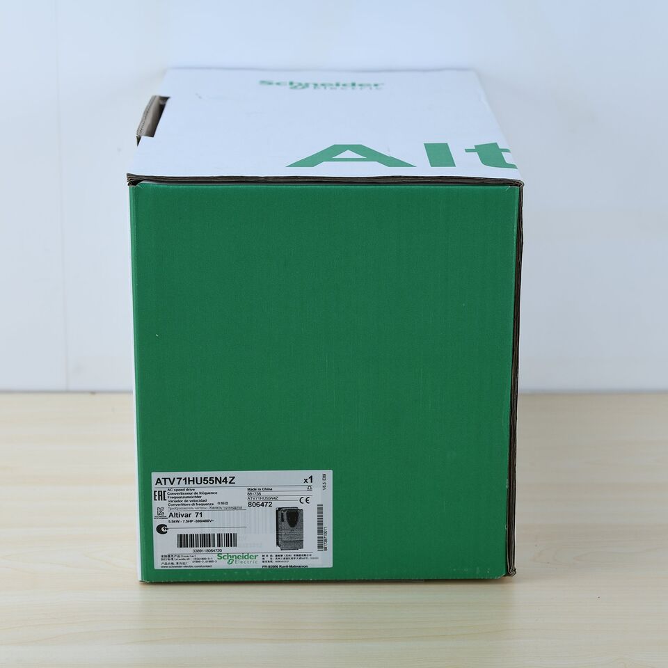 new 1PC Schneider ATV71HU55N4Z Inverter 5.5kw 380-480V  In Box