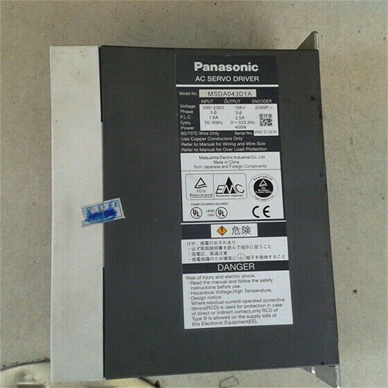 new Panasonic MSDA043D1A Servo Driver 1PC ping - PANASONIC