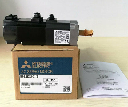 new One Mitsubishi HG-KN13BJ-S100 AC Servo Motor ping HGKN13BJS100 - MITSUBISHI