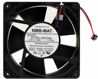 new 1PC 1.20A 28.8W IP55 Waterproof Inverter fan 4715SL-05W-B60 DC 24V 20*120*38MM - SCHNEIDER ELECTRIC