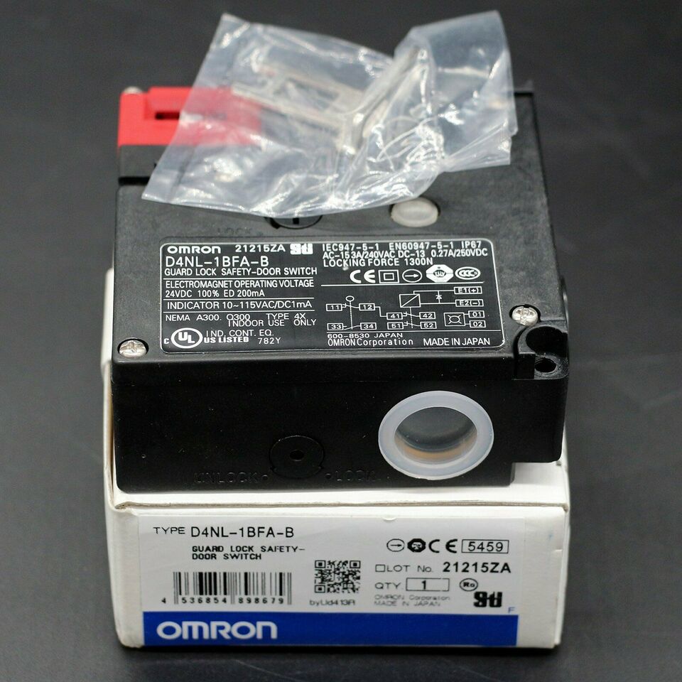 Omron D4NL-1BFA-B Safety Door Switch - OMRON