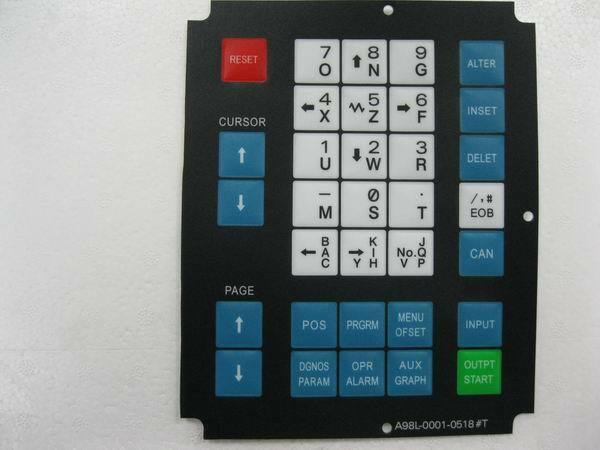 new 1PC Fanuc A98L-0001-0518#T Membrane Keysheet Keypad One A98L00010518T - FANUC