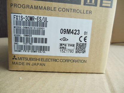 Mitsubishi FX1S-30MR-ES/UL PLC: High reliability and stability for industrial automation applications - MITSUBISHI