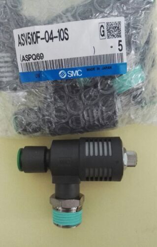 new 1PC SMC ASV510F-04-10S Exhaust Throttle Valve ASV510F0410S - SMC