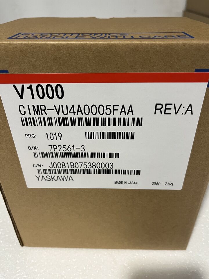 new 1PC YASKAWA CIMR-VU4A0005FAA Inverter CIMRVU4A0005FAA ping - YASKAWA