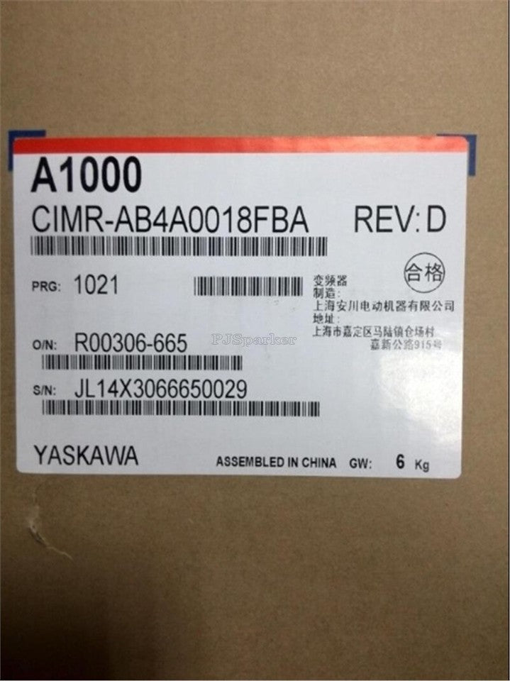 new 1PC Yaskawa CIMR-AB4A0018FBA Inverter ping