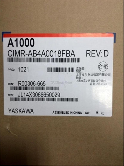 new 1PC Yaskawa CIMR-AB4A0018FBA Inverter ping
