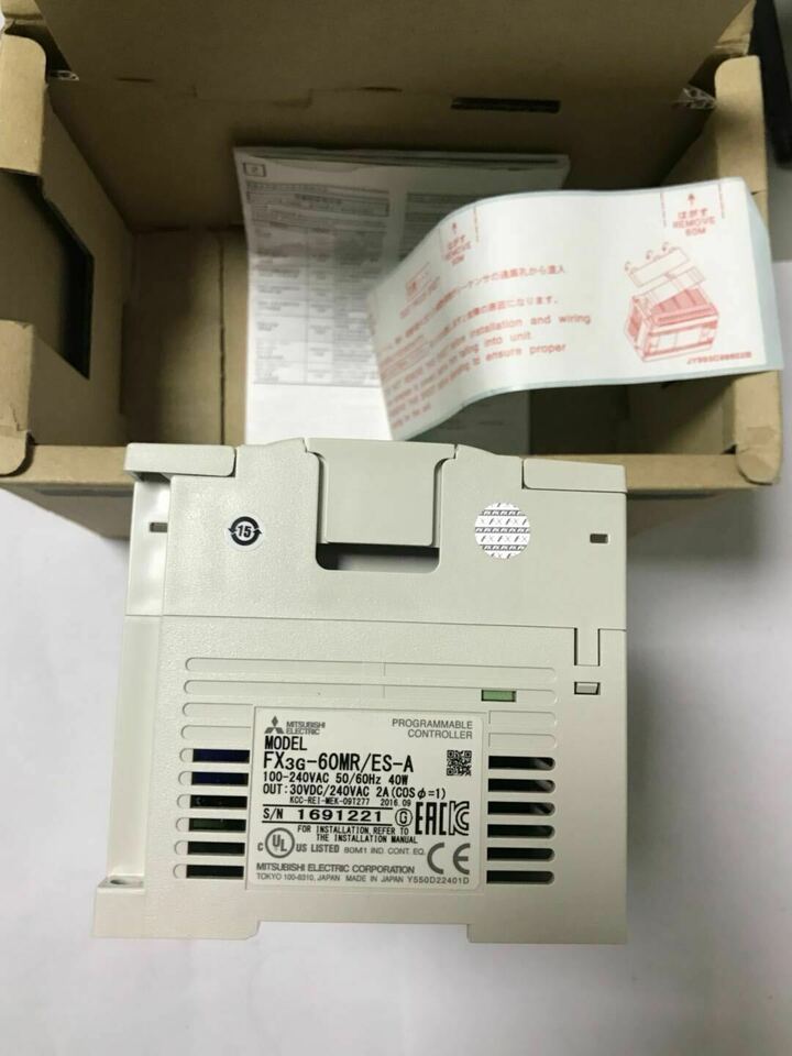 Mitsubishi FX3G-60MR/ES-A Programmable Controller One - MITSUBISHI