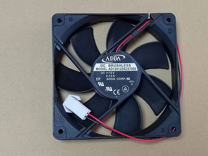 new 1PC computer case ultra-quiet cooling fan AD12012DB257000 12CM 12V 0.13A - KOEED