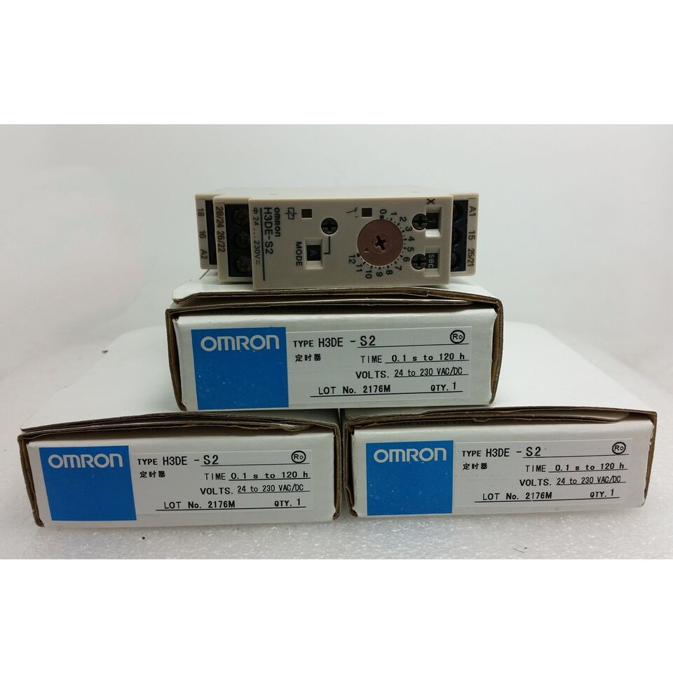new Omron H3DE-S2 Time Relay One H3DES2 - OMRON