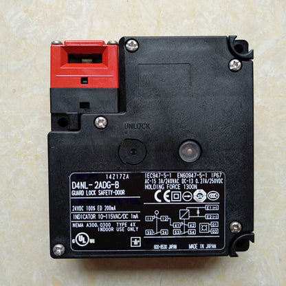 new 1PC Omron D4NL-2ADG-B D4NL2ADGB Safety Door Switch ping - OMRON