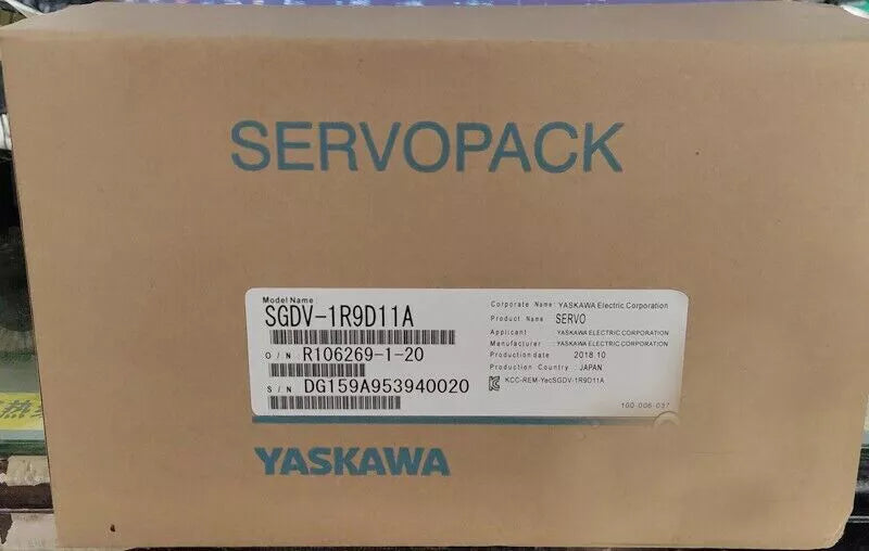 new 1PC Yaskawa SGDV-1R9D11A Servo Drive SGDV1R9D11A In Box ping - YASKAWA