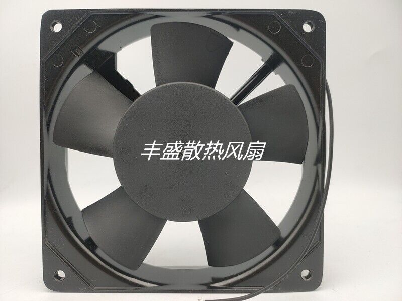 new 1 PCS Fan 2 wire cabinet cooling fan P/N;JX12025HSL AC 220V 12025 12CM - DELTA