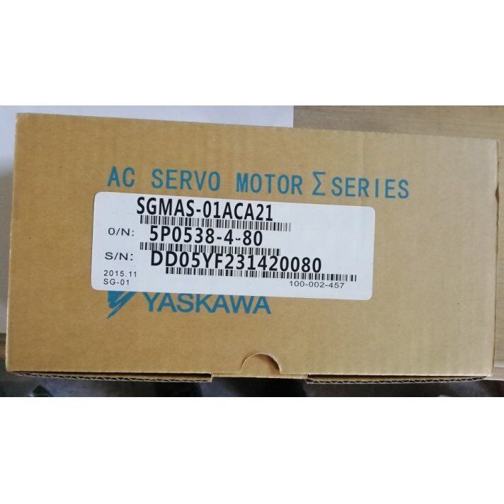 new 1PC YASKAWA SGMAS-01ACA21 AC Servo Motor SGMAS01ACA21 - YASKAWA