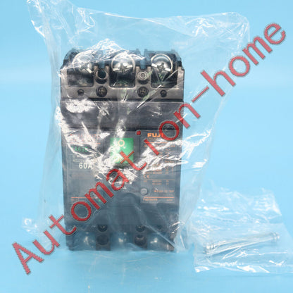 1PCS FUJI ELECTRIC EA63B 60A Circuit Breaker - FUJI ELECTRIC