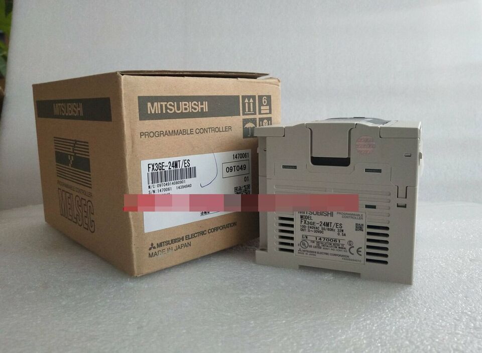 new 1PCS Mitsubishi FX3GE-24MT/ES PLC Modules FX3GE24MTES ping - MITSUBISHI