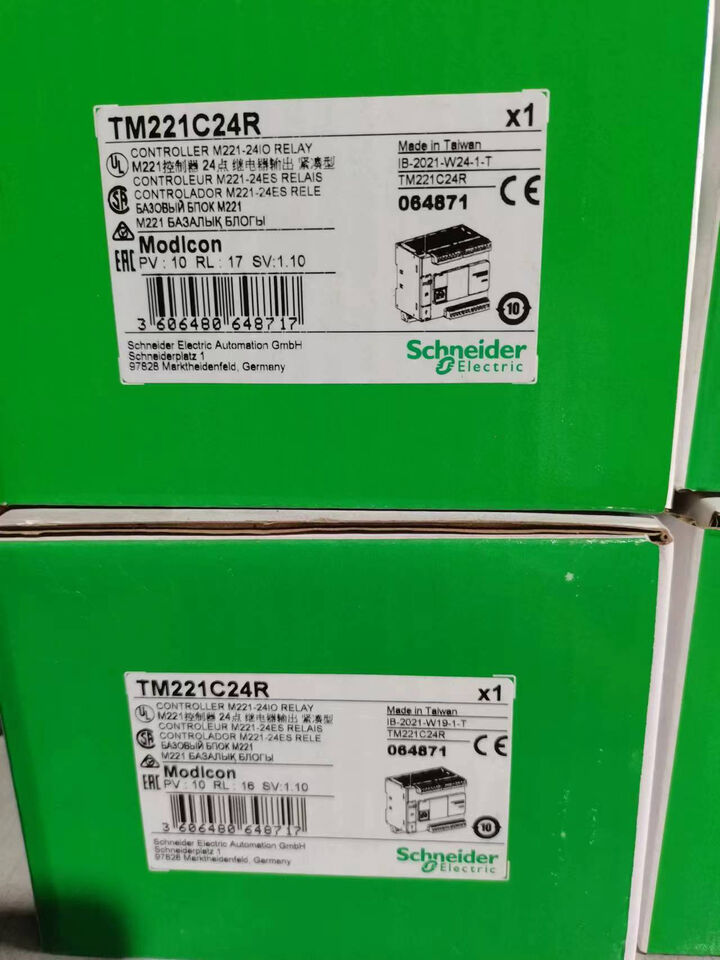 new 1PC Schneider TM221C24R PLC Module ping - SCHNEIDER