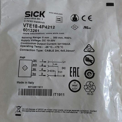 new SICK VTE18-4P4212 Photoelectric Switch One VTE184P4212 - SICK