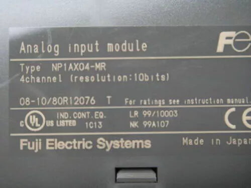 New Fuji NP1AX04-MR PLC Module 1PC - Ping NP1AX04MR - FUJI