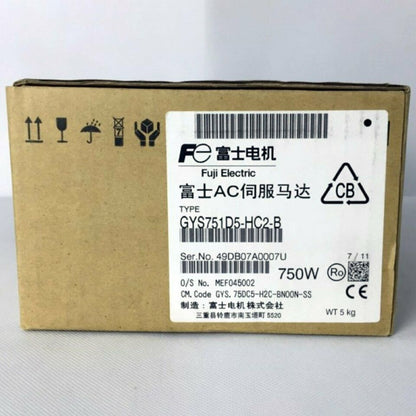 new One Fuji GYS751D5-HC2-B GYS751D5HC2B Servo Motor ping - ONE FUJI