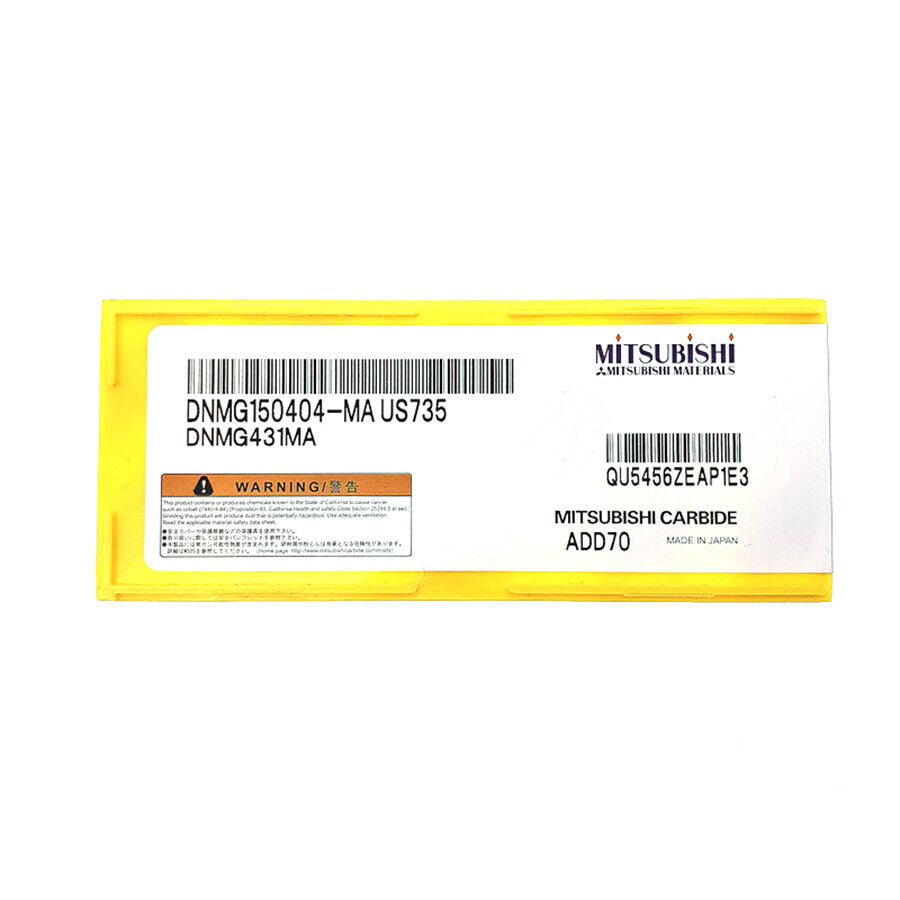 new 10pcs/box Mitsubishi DNMG150404-MA US735 Carbide Inserts - MITSUBISHI