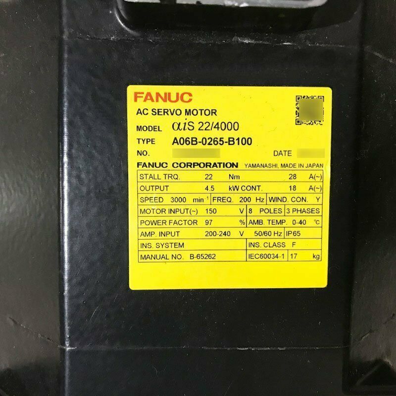 new 1PC FANUC A06B-0265-B100 Servo Motor In Box ping - FANUC