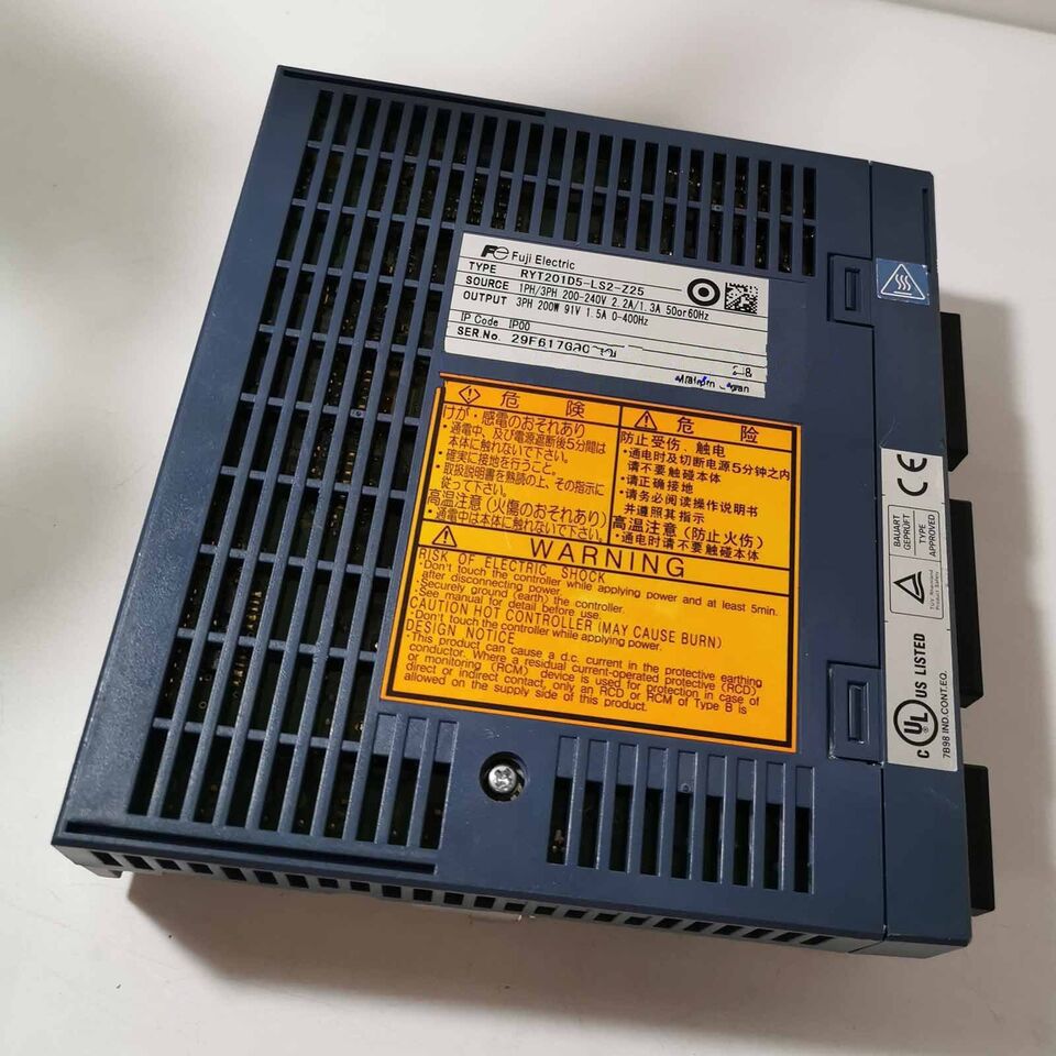 New One FUJI RYT201D5-LS2-Z25 Servo Drive In Box Ping - ONE FUJI