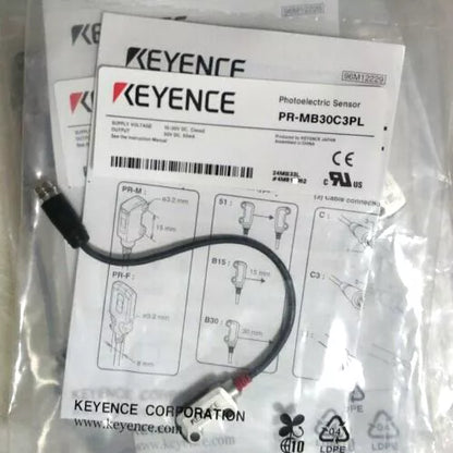 new 1PC Keyence PR-MB30C3PL Photoelectric Sensor Switch PRMB30C3PL - KEYENCE