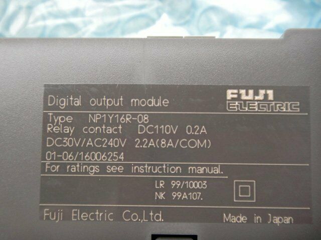 new One Fuji NP1Y16R-08 PLC Module ping NP1Y16R08 - FUJI