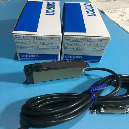 new Omron E3X-NT41 Photo Fiber Amplifier Sensor One E3XNT41 - OMRON