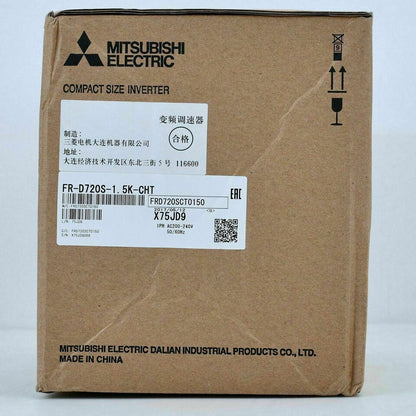 new 1PC Mitsubishi FR-D720S-1.5K-CHT Inverter FRD720S1.5KCHT - MITSUBISHI