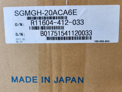 new 1PC YASKAWA SGMGH-20ACA6E Servo Motor SGMGH20ACA6E ping - YASKAWA
