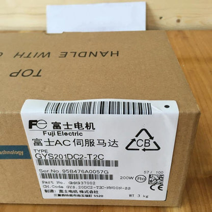 new Fuji GYS201DC2-T2C 1PC GYS201DC2T2C Servo Motor ping