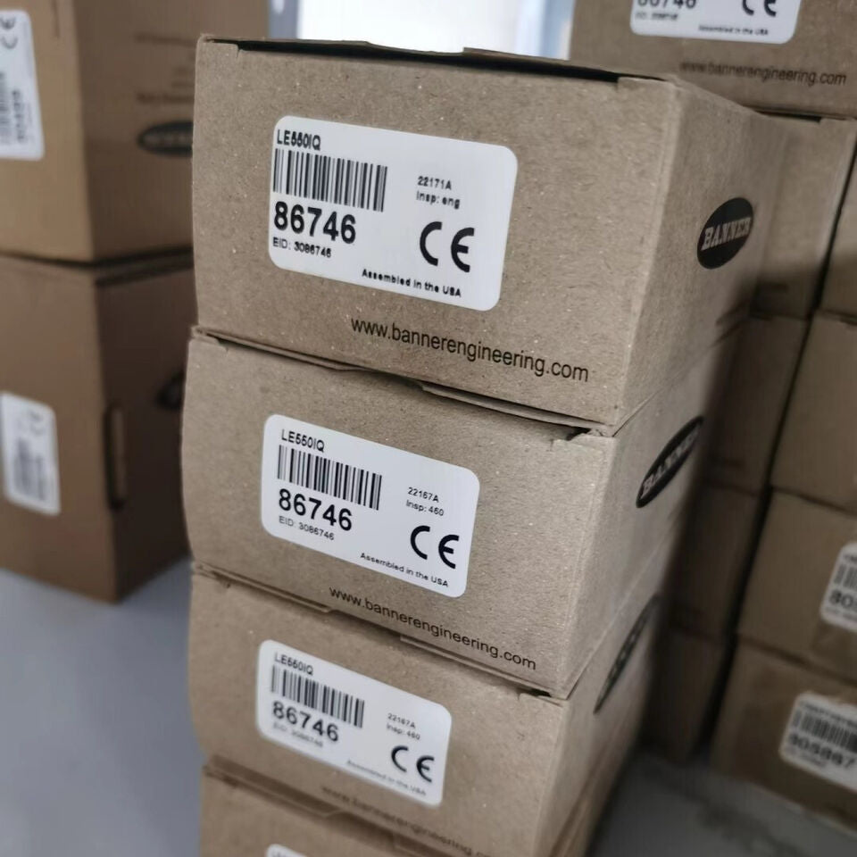 new 1PC Banner LE550IQ Laser Sensor In Box ping - BANNER
