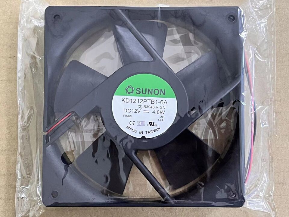 new 1PC 12CM 2-wire case cooling fan KD1212PTB1-6A DC 12V 4.8W 12025 - KOEED