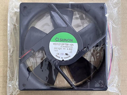 new 1PC 12CM 2-wire case cooling fan KD1212PTB1-6A DC 12V 4.8W 12025 - KOEED