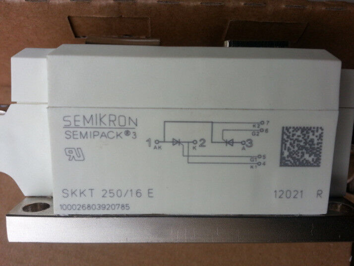 1PC SEMIKRON SKKT250-16E Module in Box - SEMIKRON