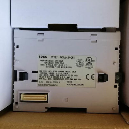 One IDEC FC4A-J4CN1 Input Module - 4A PLC Input Module with J4CN1 Module and Ping Support - IDEK