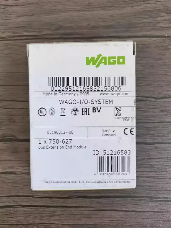 new 1PC Wago 750-627 PLC Module 750627 - WAGO