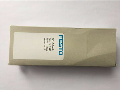 new Festo MFH-5-1/4-B 15901 Solenoid Valve One MFH51/4B