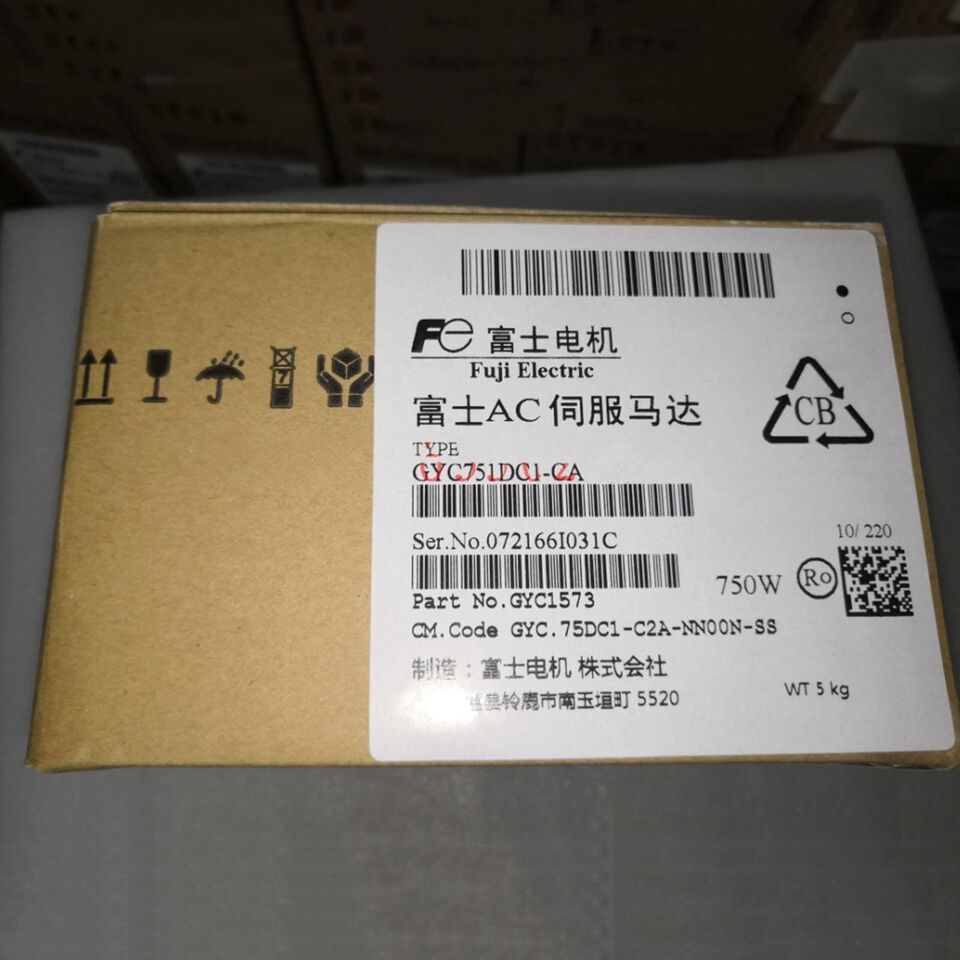 new 1PC FUJI GYC751DC1-CA GYC751DC1CA AC Servo Motor ping - FUJI